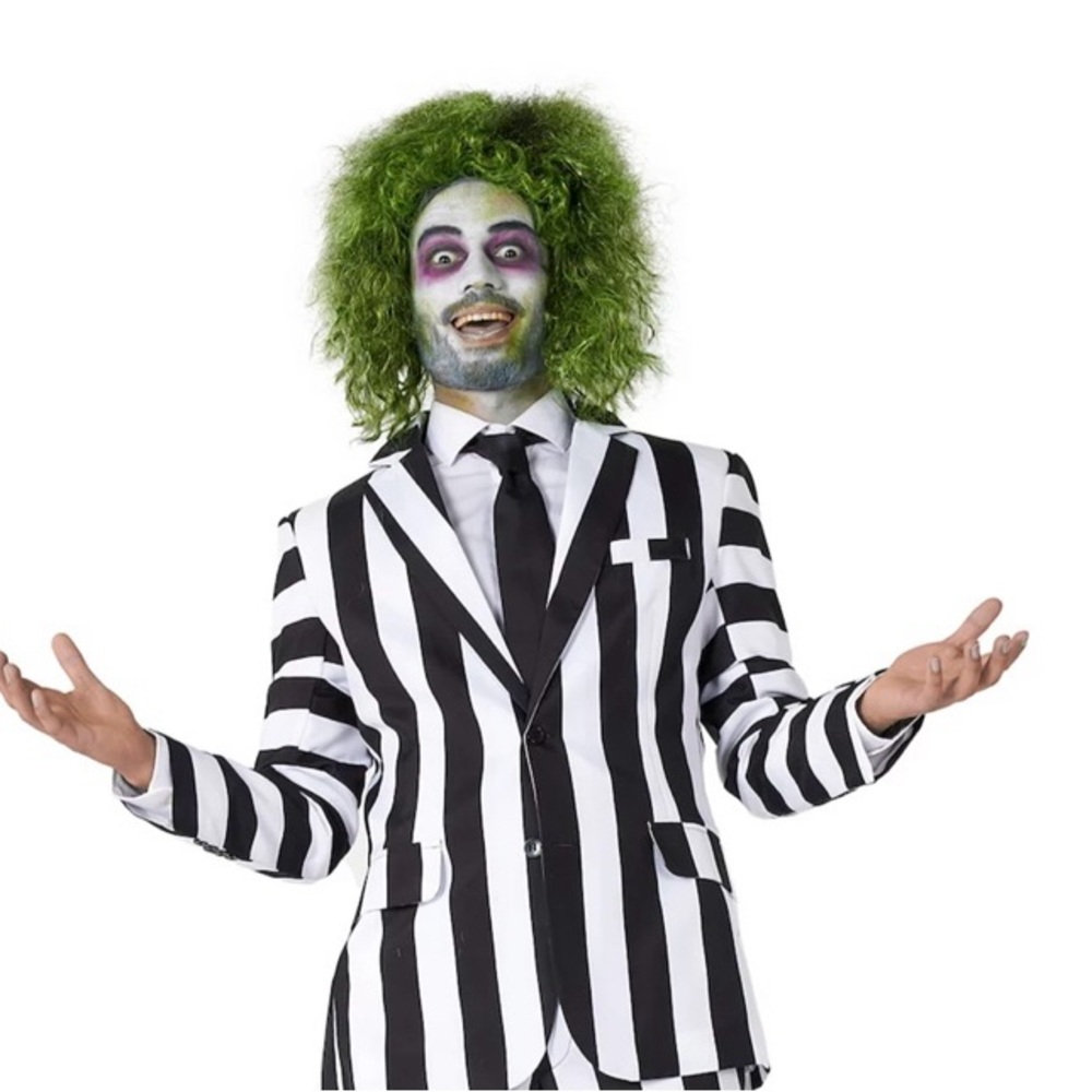 - BEETLEJUICE men’s jacket  costume (jacket )